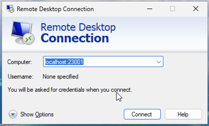 Windows Remote Desktop