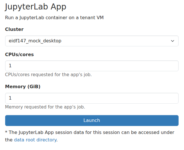 Getting started - EIDF User Documentation