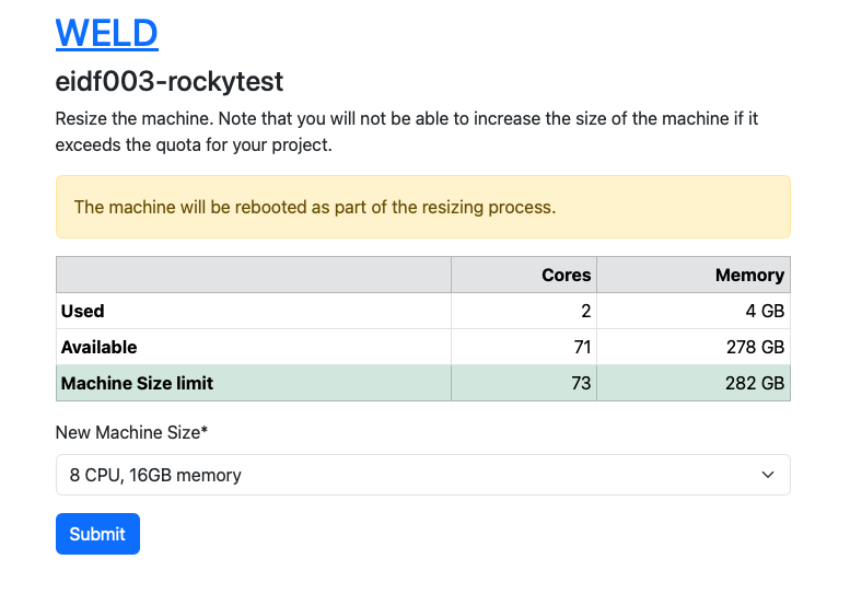 ResizeMachine